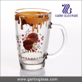 Decal Glass Mug/Cup, Printed Glass Mug/Cup, Imprint Glass Mug (GB094212-QT-103)
